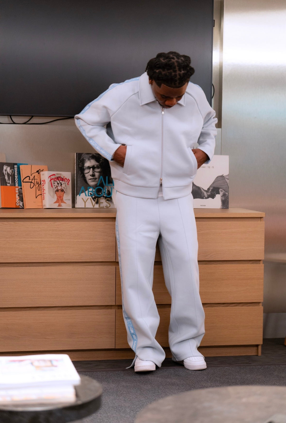 ENSEMBLE LAURENT DA-SILVA BLEU - Image 8