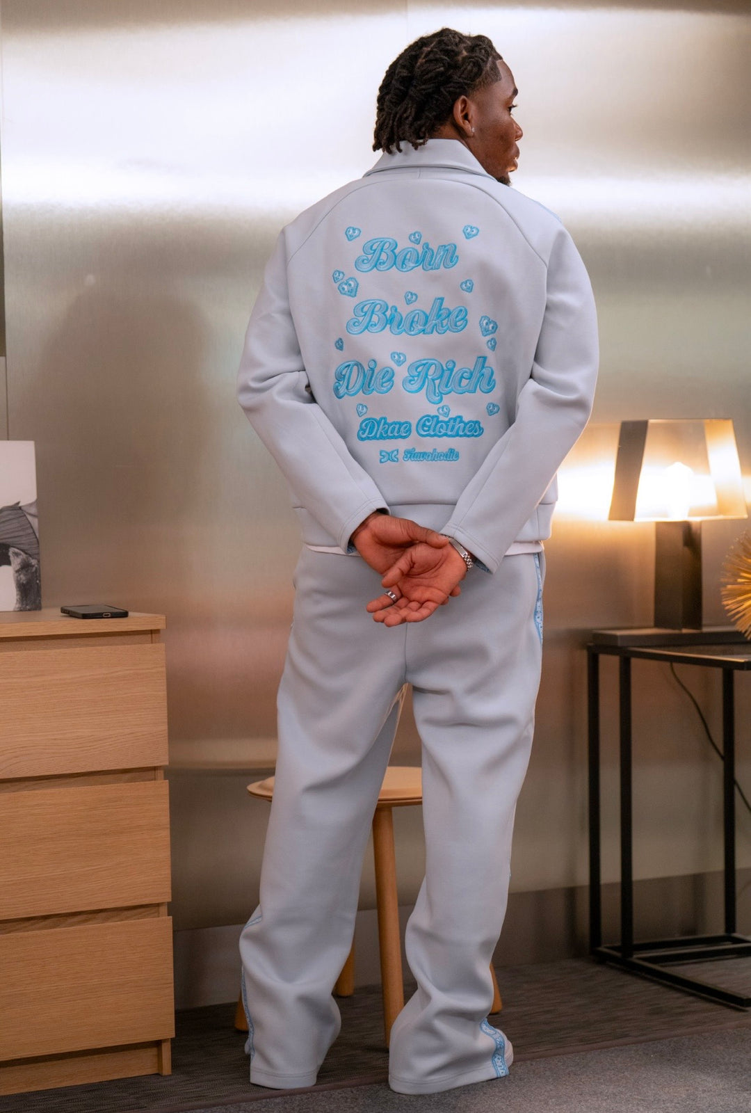 ENSEMBLE LAURENT DA-SILVA BLEU - Image 2