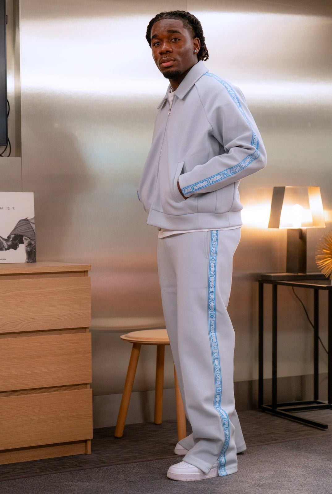 ENSEMBLE LAURENT DA-SILVA BLEU - Image 6