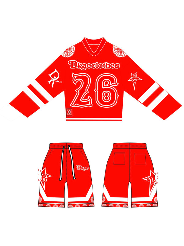 A VENIR : ENSEMBLE DKAE SUMMER ROUGE 26