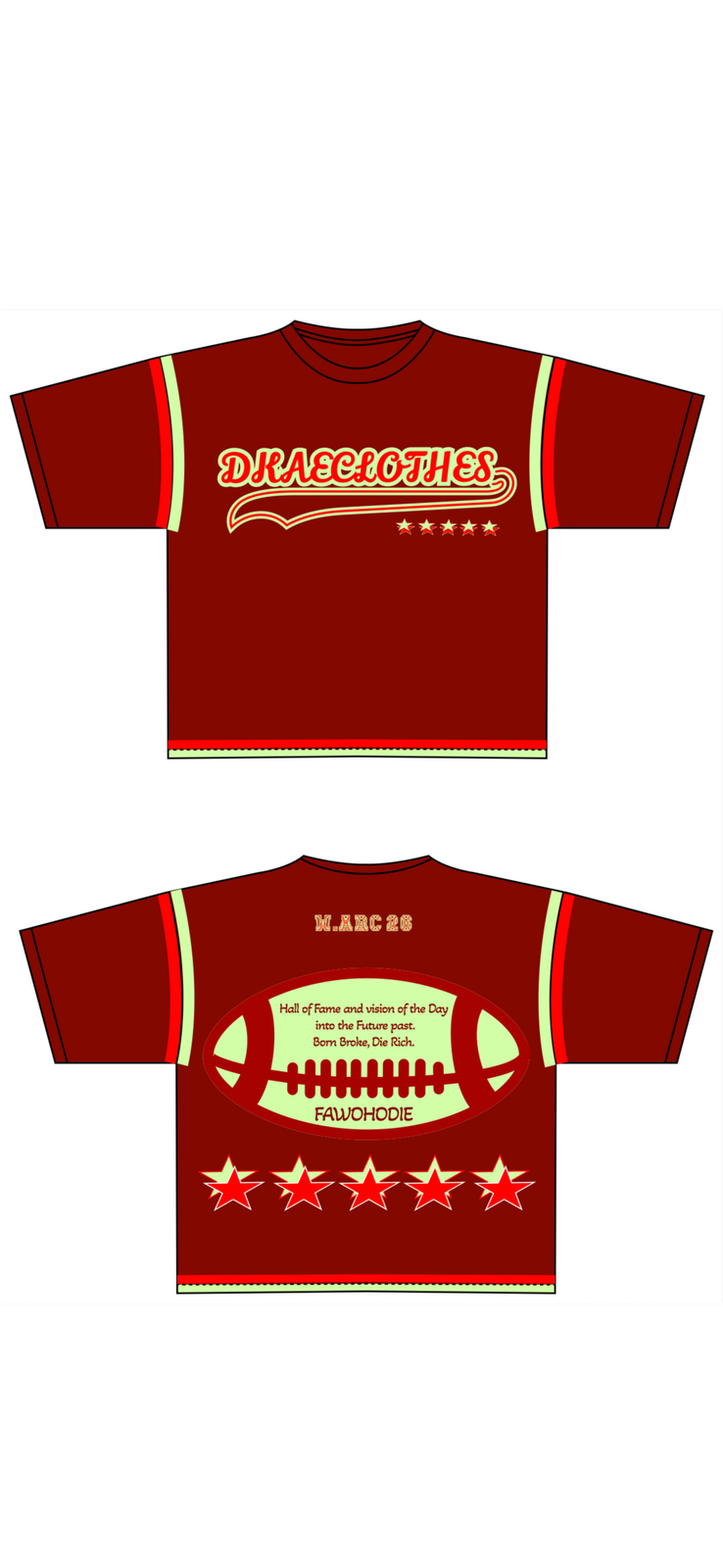 A VENIR :  T-SHIRT BORDEAUX DAY INTO THE FUTURE PAST - Image 1
