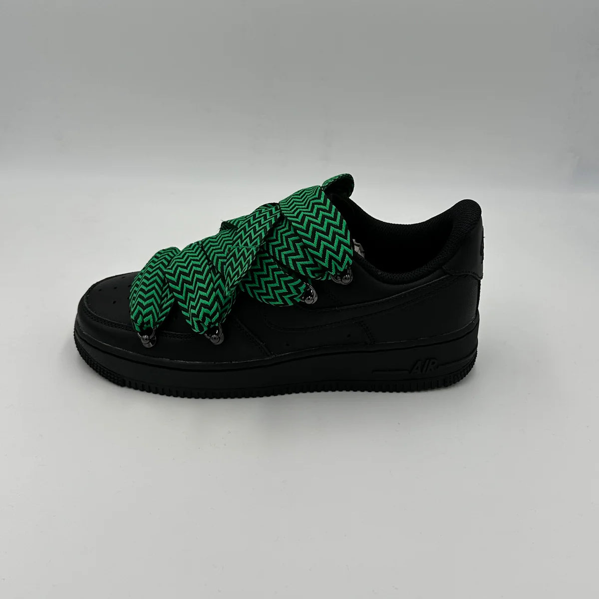 AF1 LOW NOIR CUSTOM ROPE LACE 1 & LANVIN - Image 3