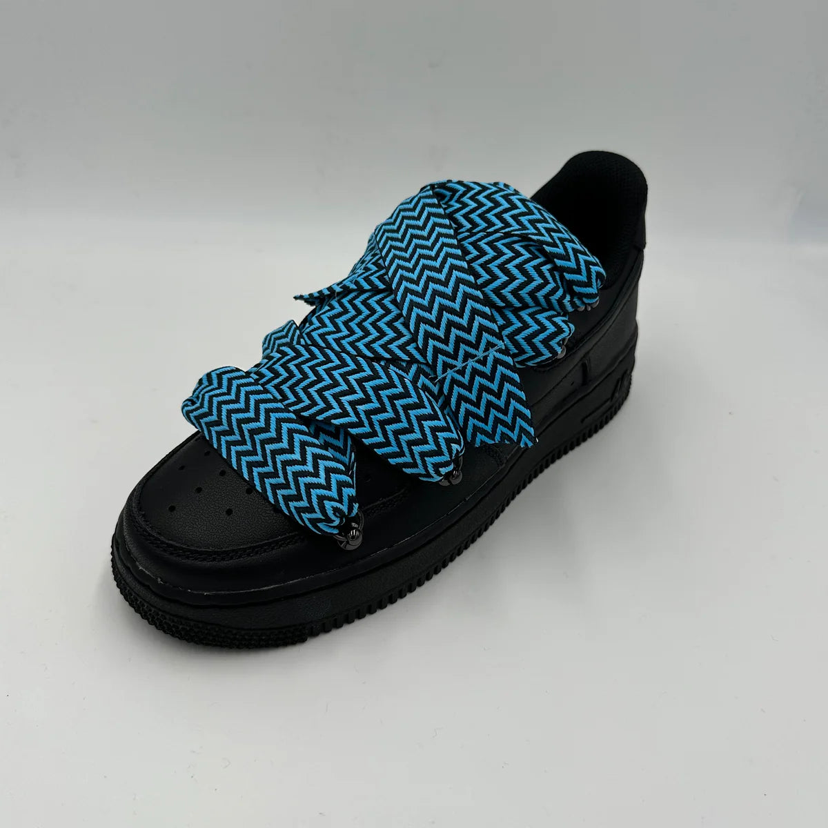 AF1 LOW NOIR CUSTOM ROPE LACE 1 & LANVIN - Image 2