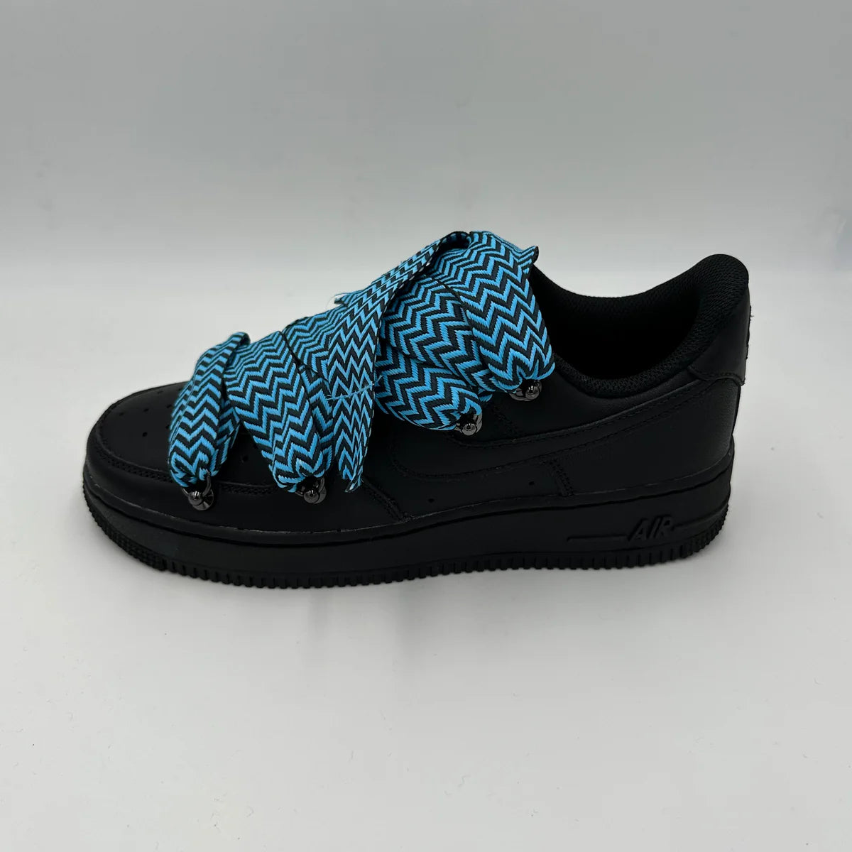 AF1 LOW NOIR CUSTOM ROPE LACE 1 & LANVIN - Image 3