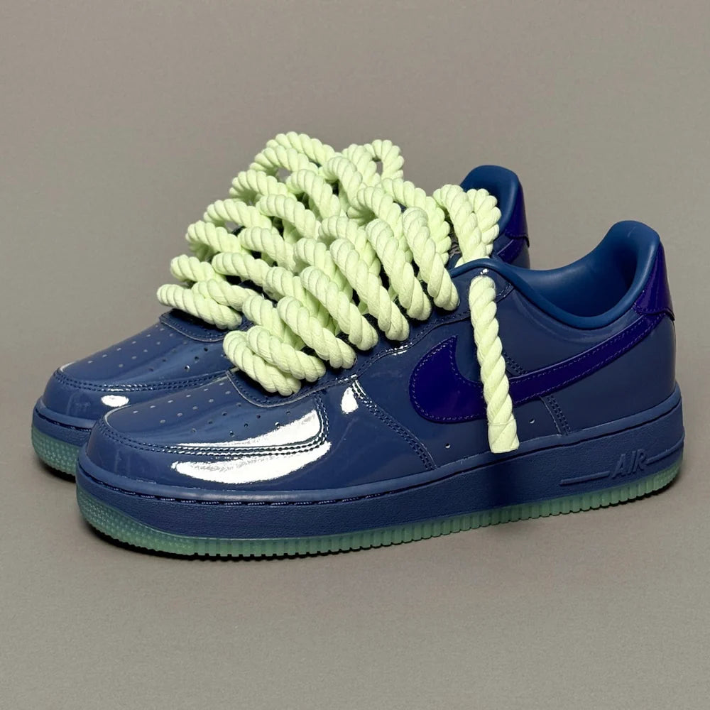 AF1 LOW 07 VERNIS MYSTIC NAVY  & ROPE 1 - Image 1