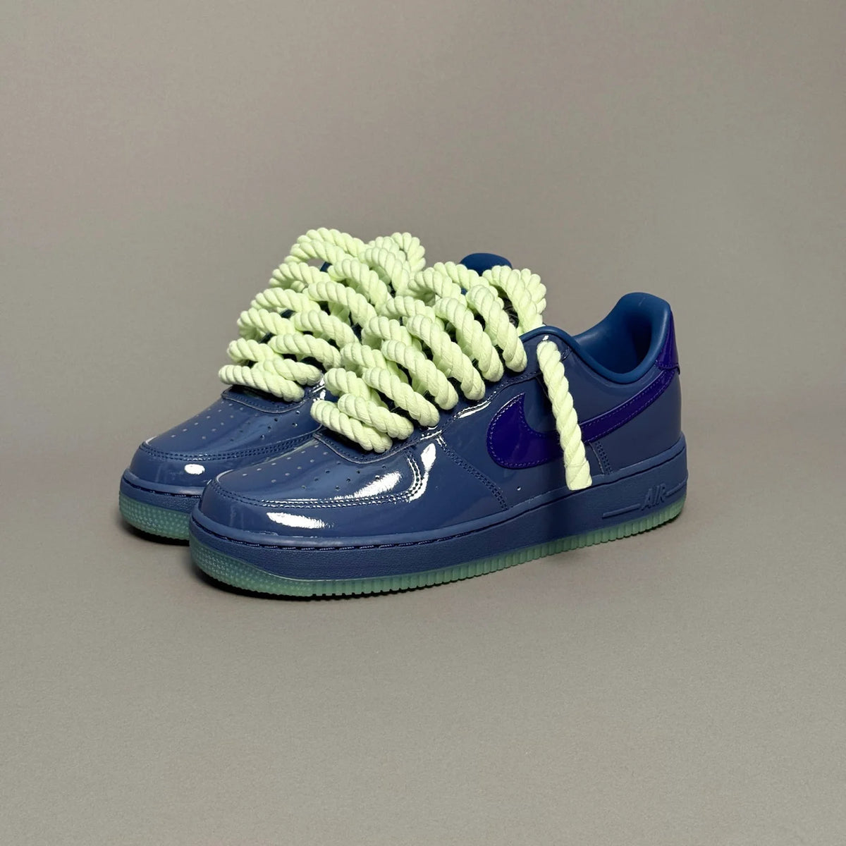 AF1 LOW 07 VERNIS MYSTIC NAVY  & ROPE 1 - Image 2