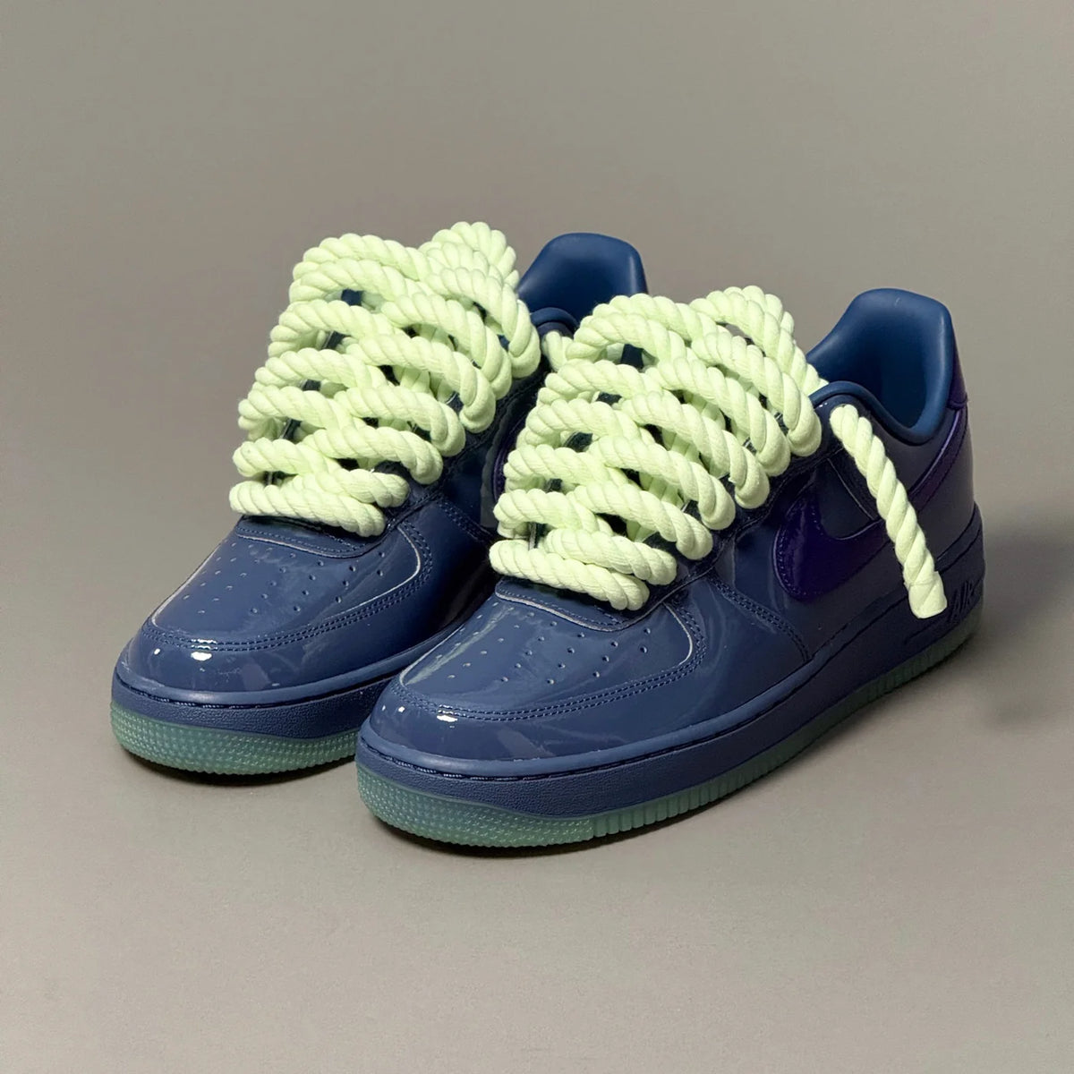 AF1 LOW 07 VERNIS MYSTIC NAVY  & ROPE 1 - Image 3