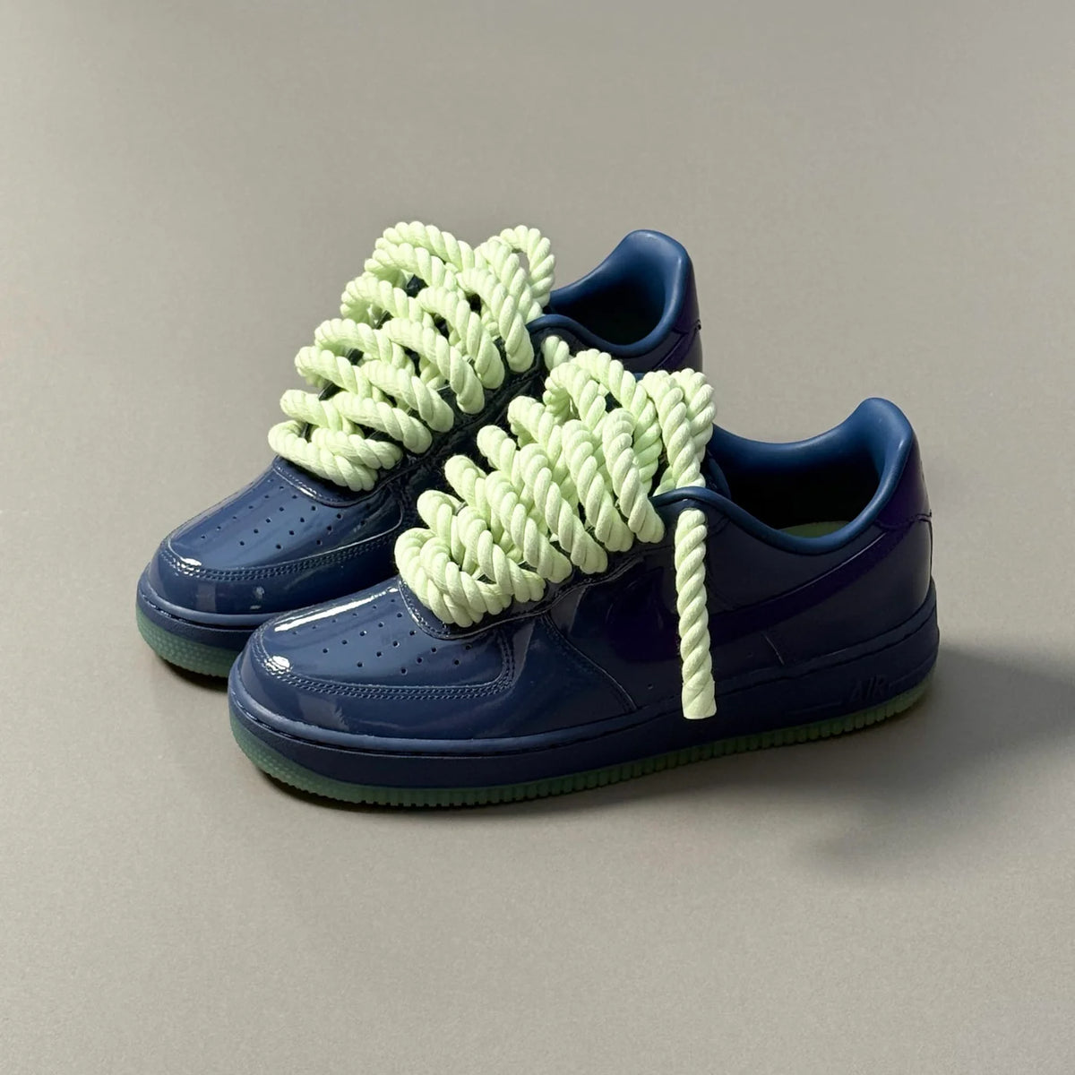 AF1 LOW 07 VERNIS MYSTIC NAVY  & ROPE 1 - Image 4