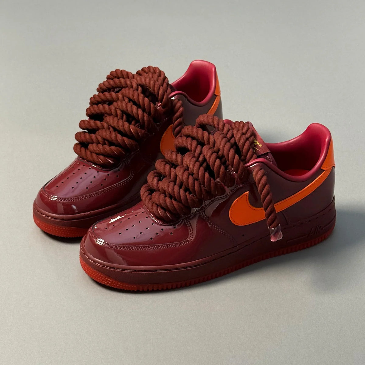 AF1 LOW 07 VERNIS DARK TEAM / UNIVERSITY GOLD & ROPE 1 - Image 4