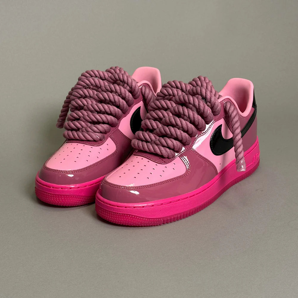 AF1 LOW VERNIS FUSHIA ROSE & ROPE 1 - Image 2