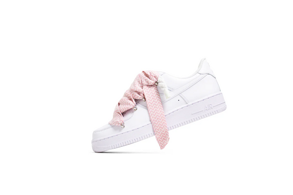 AF1 WHITE LOW CUSTOM ROPE LACE 1 & LANVIN