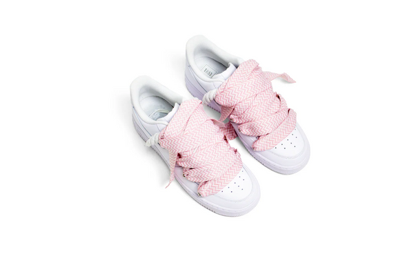 AF1 WHITE LOW CUSTOM ROPE LACE 1 & LANVIN - Vue alternative