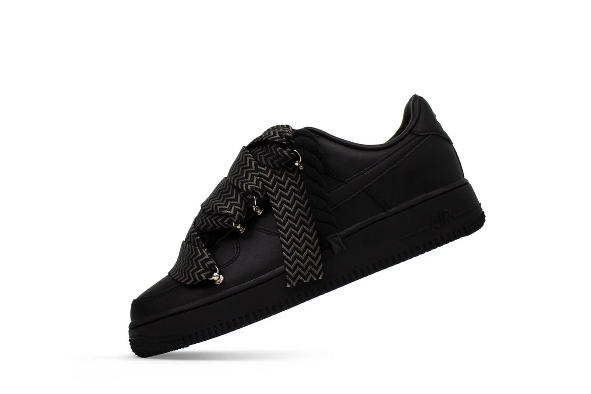 AF1 LOW NOIR CUSTOM ROPE LACE 1 & LANVIN - Image 1
