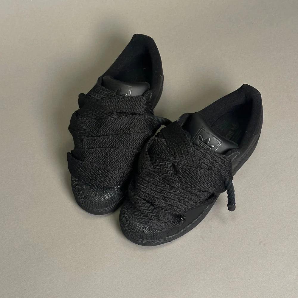 ADIDAS SUPERSTAR NOIR CUSTOM ROPE 1 & LANVIN - Image 1