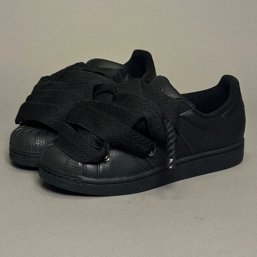 ADIDAS SUPERSTAR NOIR CUSTOM ROPE 1 & LANVIN - Image 2