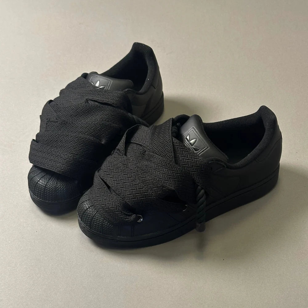 ADIDAS SUPERSTAR NOIR CUSTOM ROPE 1 & LANVIN - Image 4