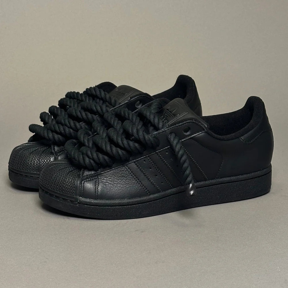 ADIDAS SUPERSTAR NOIR CUSTOM ROPE 1 - Image 1