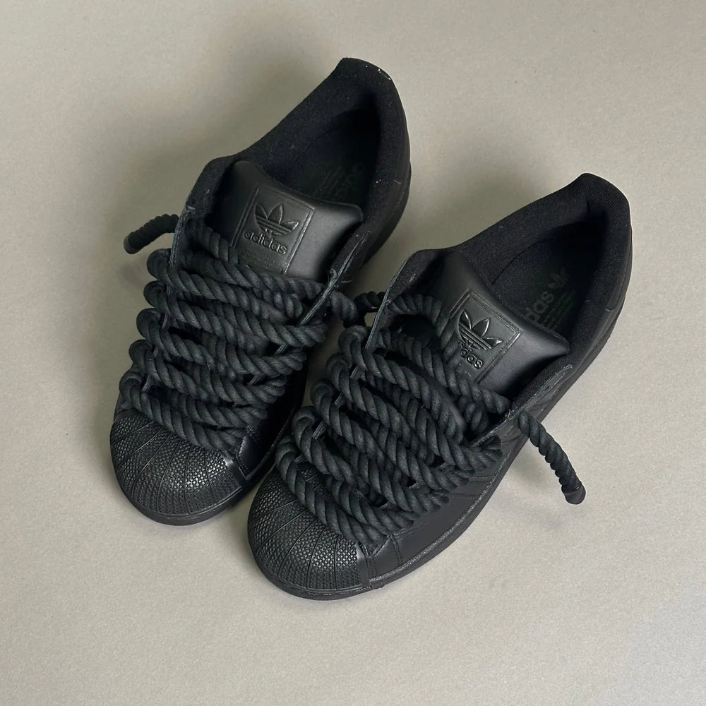 ADIDAS SUPERSTAR NOIR CUSTOM ROPE 1 - Image 3