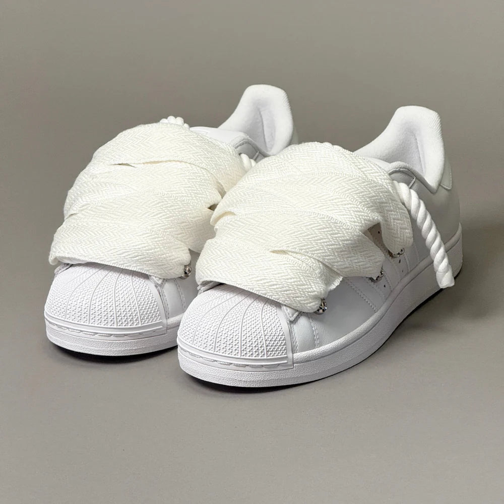 ADIDAS SUPERSTAR BLANC CUSTOM ROPE 1 & LANVIN - Image 3