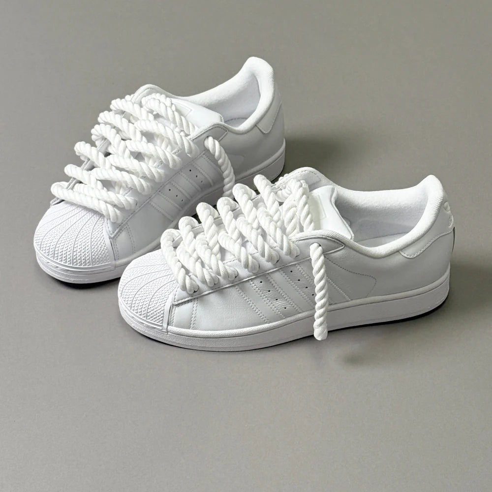 ADIDAS SUPERSTAR BLANC CUSTOM ROPE 1 - Image 2