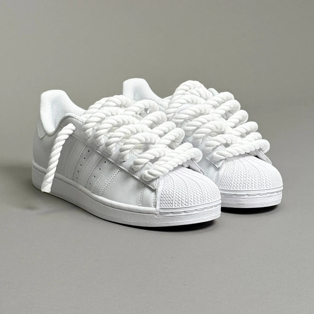 ADIDAS SUPERSTAR BLANC CUSTOM ROPE 1 - Image 4