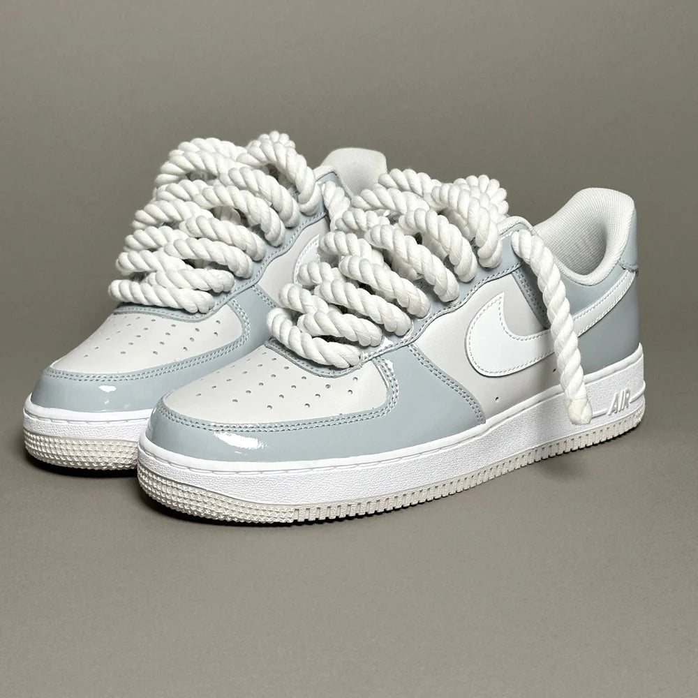 AF1 LOW VERNIS GRIS & ROPE 1 - Image 2