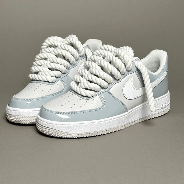 AF1 LOW VERNIS GRIS & ROPE 1 - Vue alternative