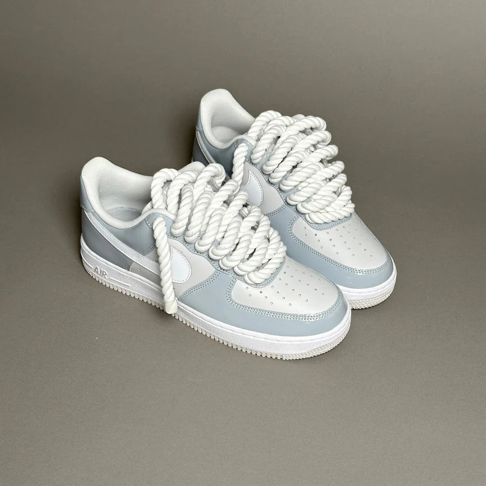 AF1 LOW VERNIS GRIS & ROPE 1 - Image 3
