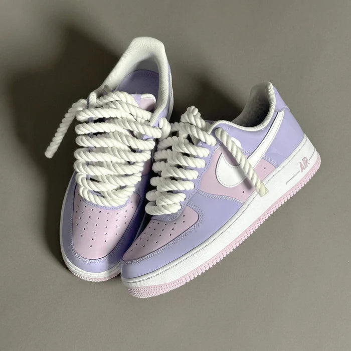 AF1 LOW VERNIS VIOLET BLANC & ROPE 1 (Copie) - Image 1