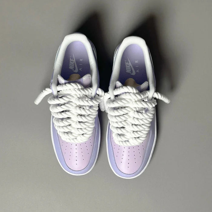 AF1 LOW VERNIS VIOLET BLANC & ROPE 1 (Copie) - Image 3